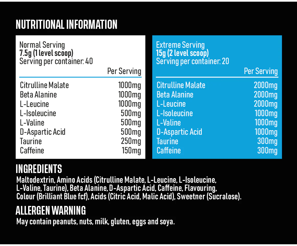 Absolute Extreme Pre-Workout - Power, Focus & Performance in Every Scoop