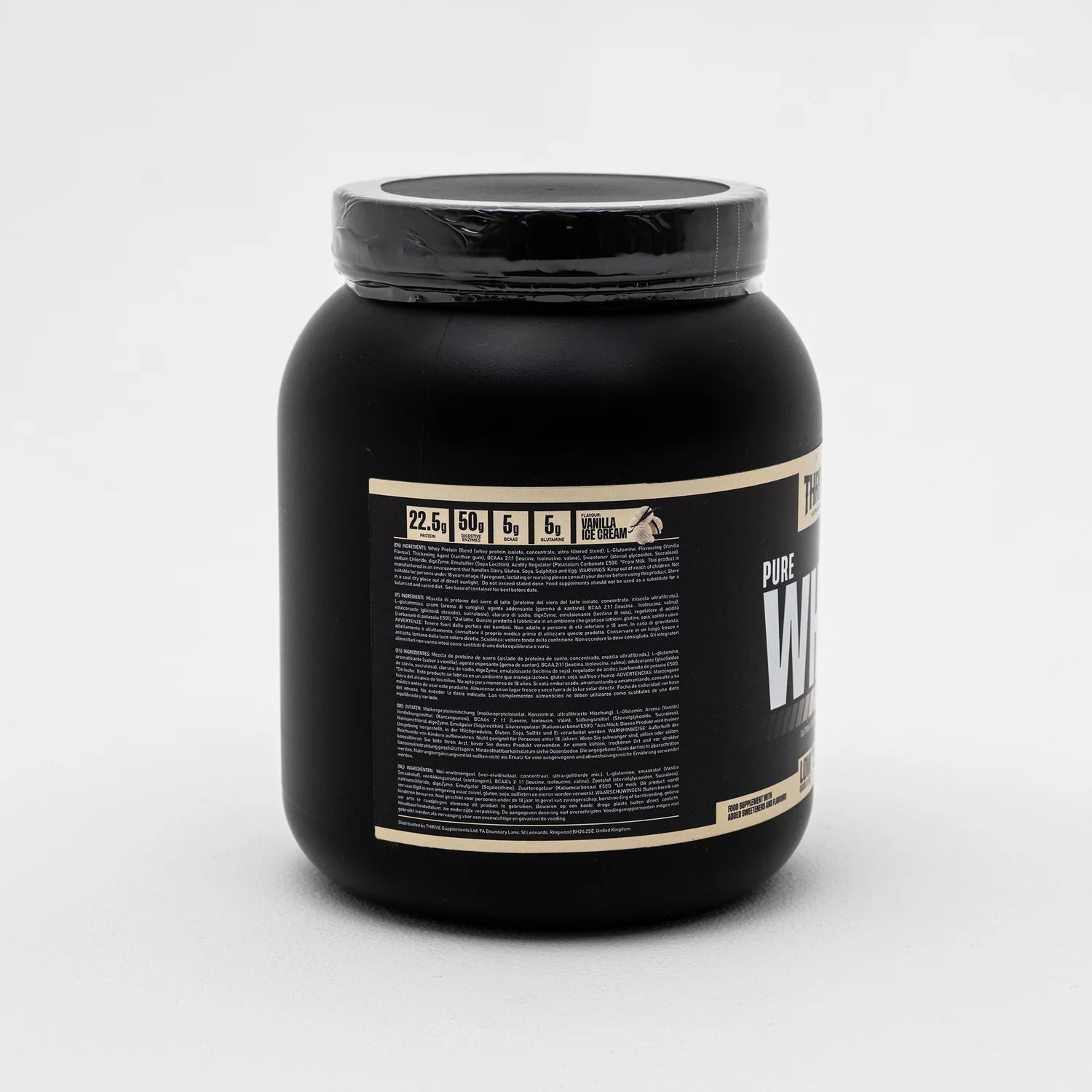 Thrive Supplements Pure Whey Protein Chocolate